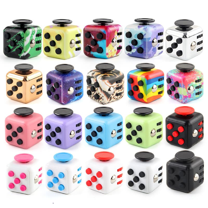 Stress Relief Toys Decompression Cube Dice Decompression Dice Rubik's Cube Infinite Rubik's Cube And Unique Decompression Toys Source Factory Supply