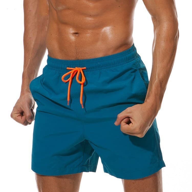 Men's Clothing Swimming Trunks Anti Embarrassment Quick Drying Beach Pants Adult Hot Spring Swimming Trunks Swimsuit Dopamine Surf Shorts