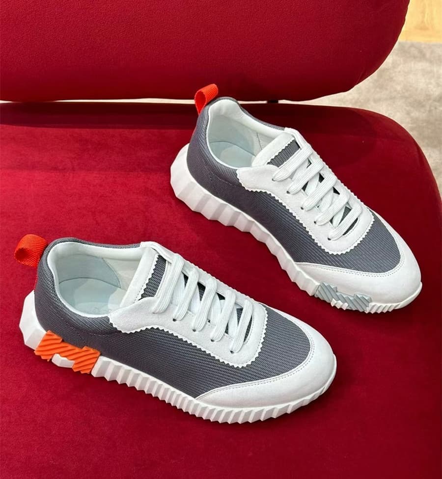 Chaussures de sport en cuir de vachette pour hommes, baskets tendance et respirantes, confortables, style célébrités en ligne