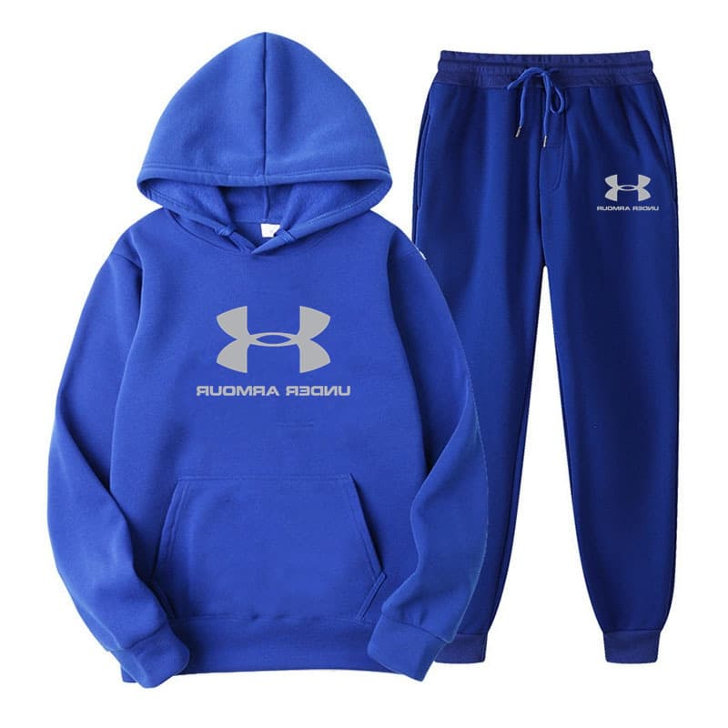 Nouvel ensemble sweat à capuche et jogging 2026, doublé polaire douce, chaud et confortable, style urbain décontracté