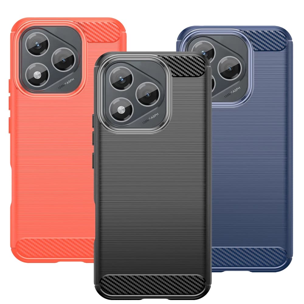 Carbon Fiber Silicone Case For Honor 400 200 90 70 Pro Lite Smart GT TPU Shockproof Protectivt Back Soft Cover