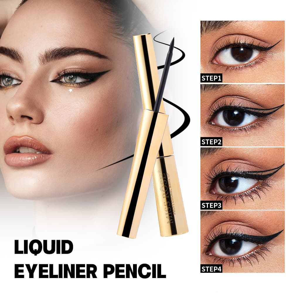 Hit Long Lasting Easy To Color Eyeliner Matte Waterproof And Sweat Proof Non Smudged Natural Rich Quick Drying Eyeliner