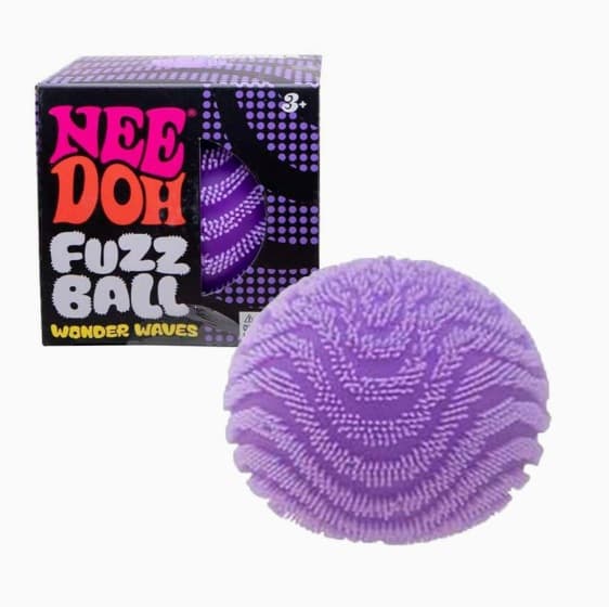 Pompons sensoriels à presser pour enfants - Jouets anti-stress doux et texturés
