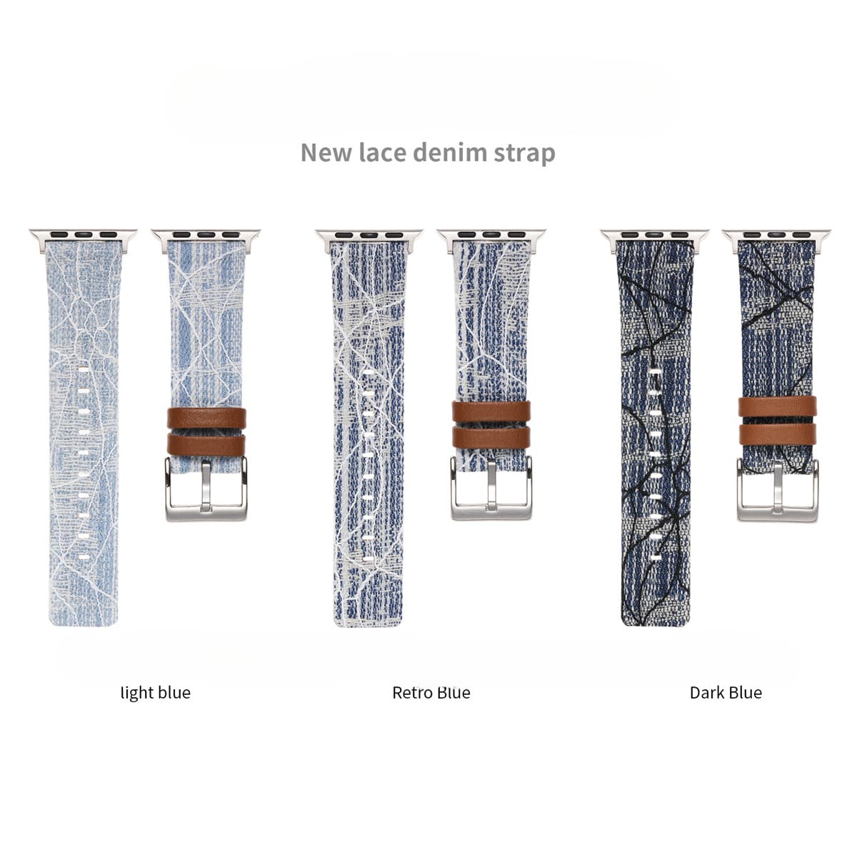 Watch Band For iwatch 42/44/45/49mm 38/40/41mm Fashion and leisure Watch Strap for Watch Series Ultra2 Se 9/8/7/6/5/4/3/2/1
