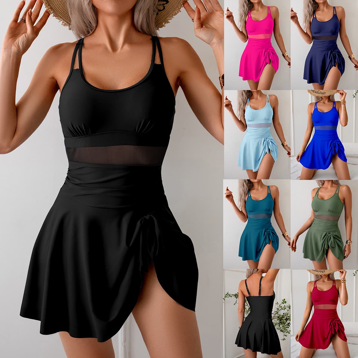 Women's Clothing Swimsuits New One Piece Swimsuits For Women Women's Swimsuit Skirt Spot