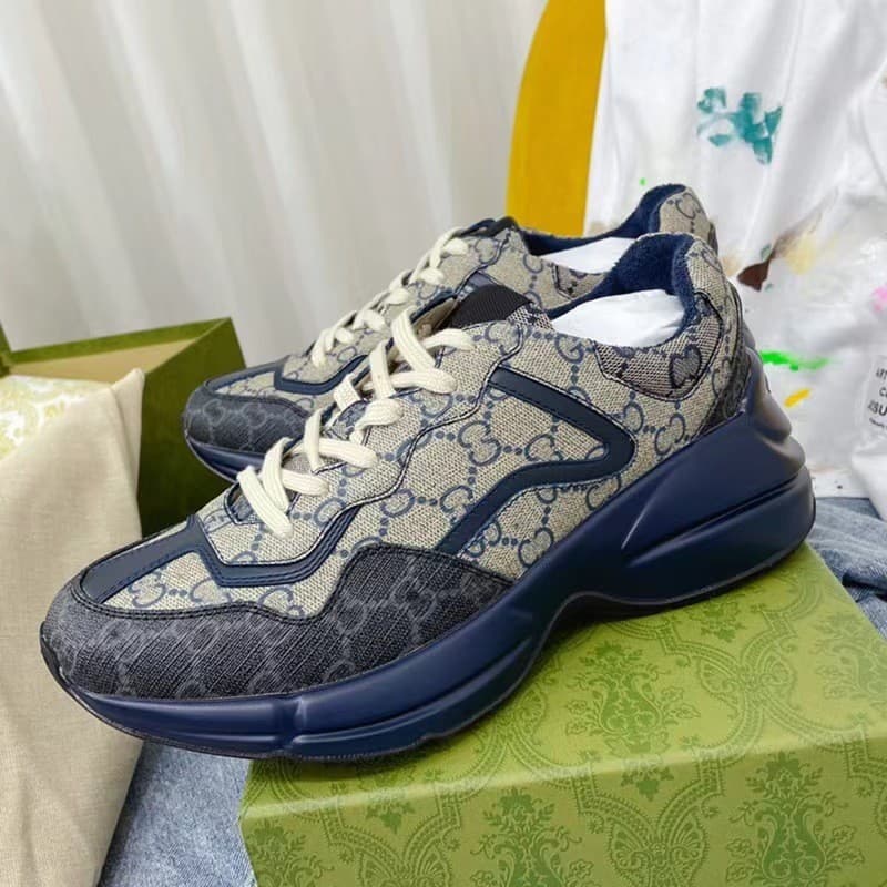 Chaussures classiques pour papa de marque G 2025, nouveau modèle à blocs de couleurs, style couple, semelles épaisses, augmentant la hauteur, poly