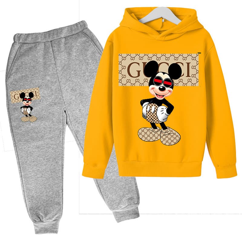 Vêtements pour bébé et mère Sweat à capuche tendance pour garçons et filles