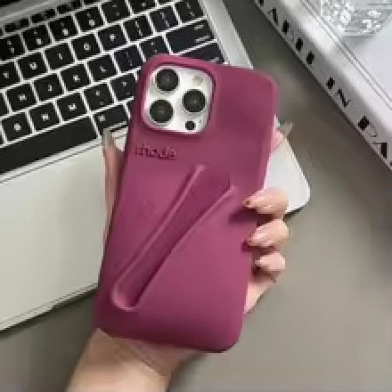 Étui pour rouge à lèvres et gloss TechCore Hailey Style, compatible avec iPhone 15, iPhone 14, iPhone 13, iPhone 17, iPhone 11 et iPhone 16. Desig