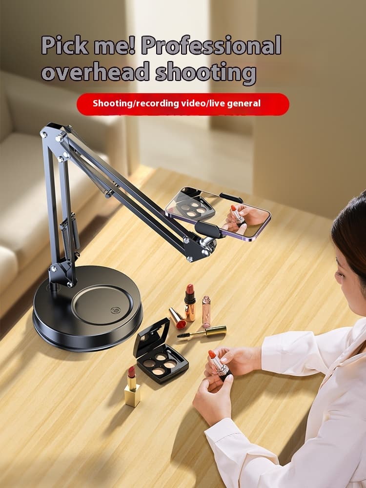 Professional Mobile Stand for Desktop Live Streaming Selfie Stick & TripodProfessional shooting: Mobile stand, selfie stick, tripod,