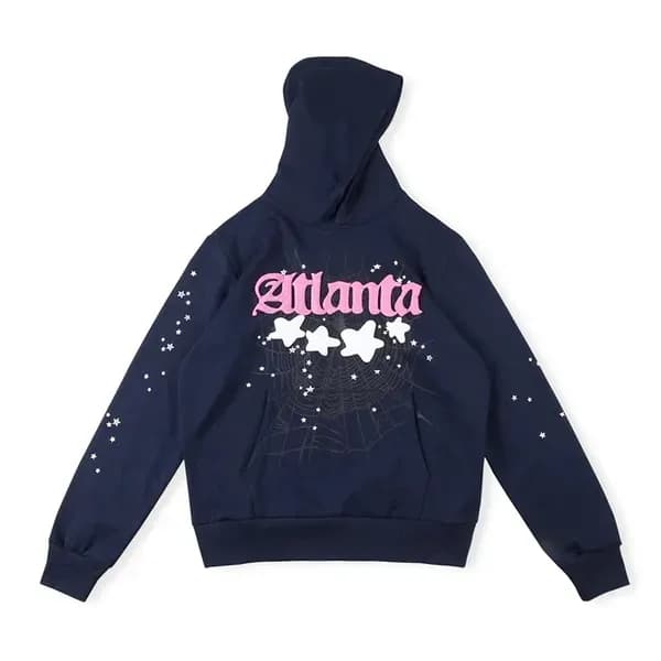 Sweat à capuche Spider pour enfants Sp5der 555555 Sweat à capuche pour garçons et filles, imprimé toile d'araignée de haute qualité
