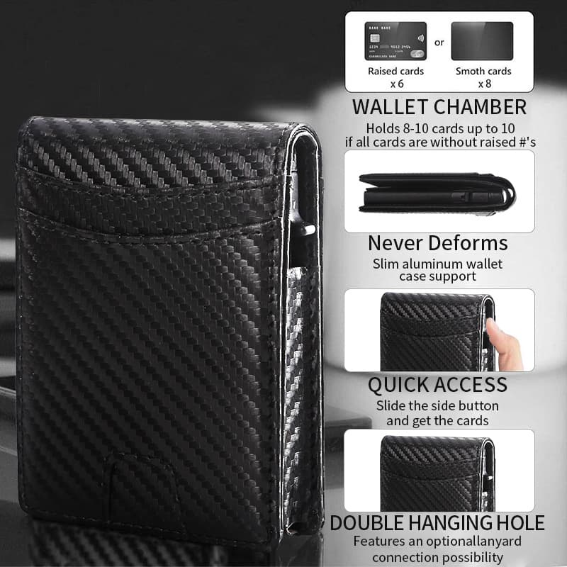 Men's Bags Spot Card Holder Large Capacity Men's Wallet Trendy Hot Card Holder Multi Card Slot Multi Function Leisure Money Sleeve