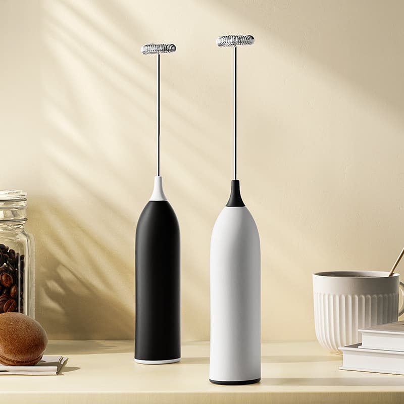 Hand Electic Milk Fothe Automatic Rotay Egg Beate Coffee Cappuccino Ceame Fothy Blend Whisk Kitchen Mixe