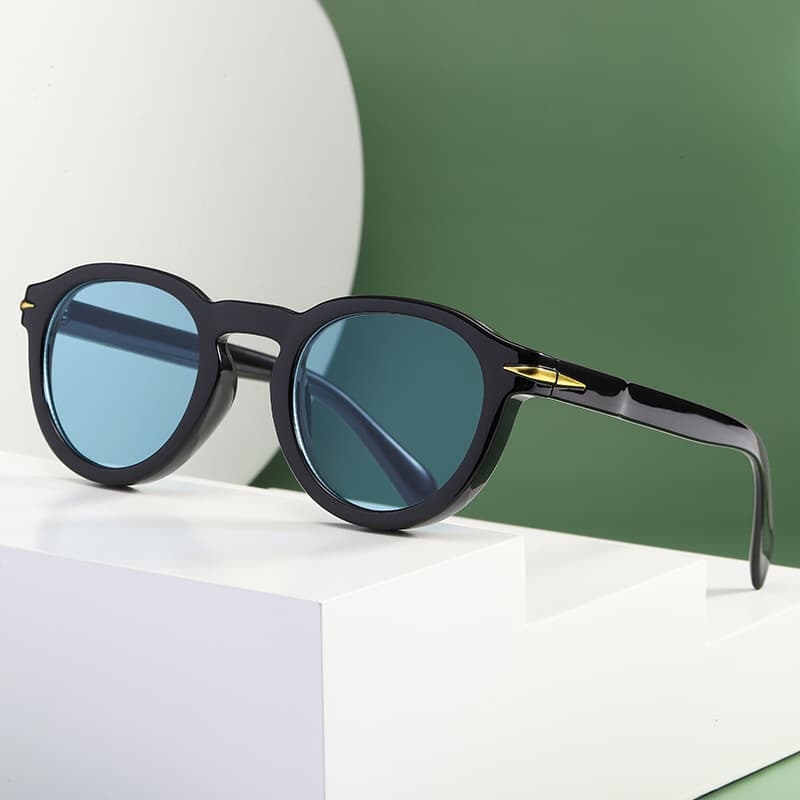 2022 new European and American retro DB same style sunglasses for women trendy round frame sunglasses for men cross-border sunglasses