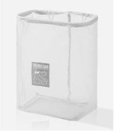 Wall-Mounted Laundry Basket Mesh Bag Foldiable Laundry Basket Adhesiv Dirty Clothes Storage Bag Children Toy Storage Bucket