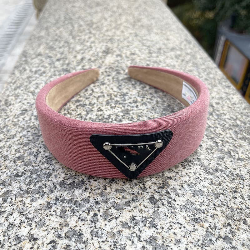 Bandeau en éponge rose à nœud haut, accessoire de cheveux simple et mignon, collection printemps/été 2026.