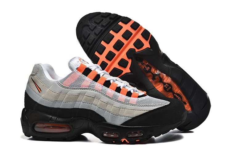 Chaussures de sport Putian Max95 avec amorti et coussin d'air, pour hommes et femmes, style décontracté.