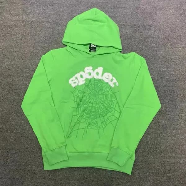 Sweat à capuche Spider pour enfants Sp5der 555555 Sweat à capuche pour garçons et filles, imprimé toile d'araignée de haute qualité