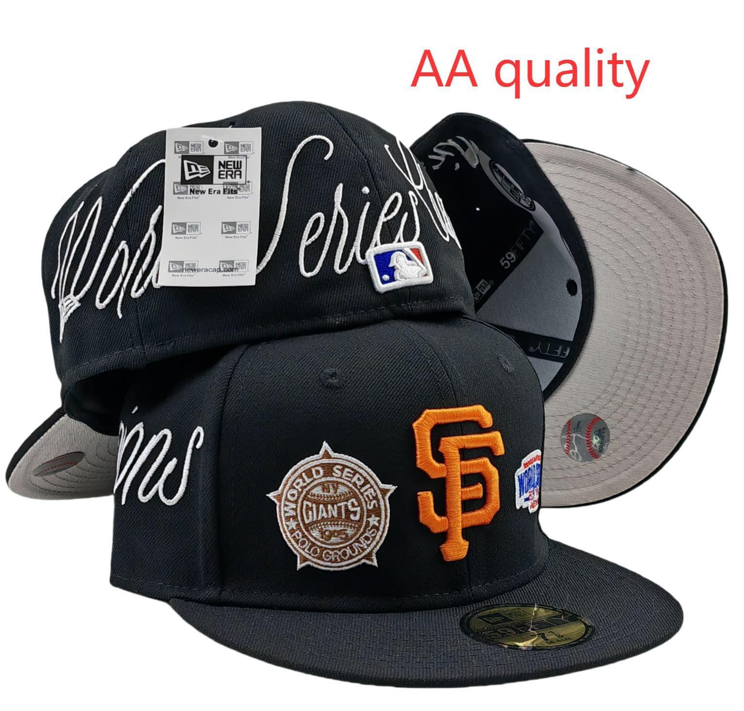 Casquette de baseball tendance 2025, modèle AA, taille unique, visière plate, idéale pour les équipes de commerce extérieur transfrontalier.
