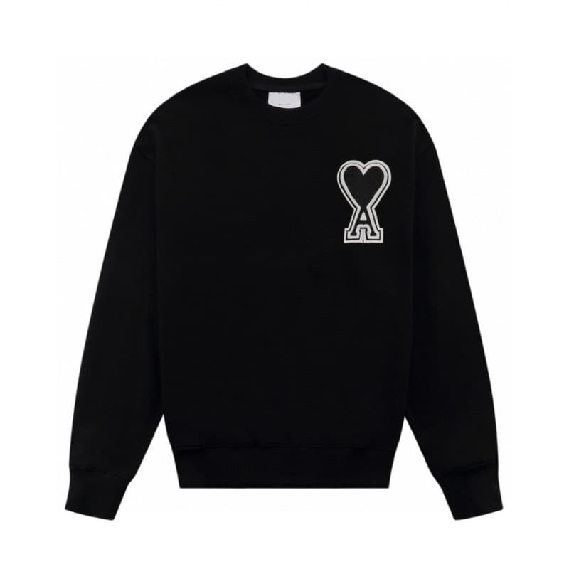 Pull en coton chinois épais à col rond et ample pour femme, marque tendance automne-hiver 2024, broderie serviette, couple, décontracté