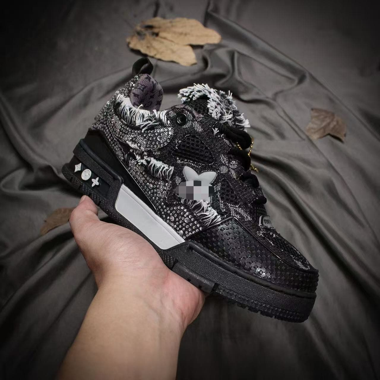 Chaussures New Bread, Fat Ding, lacets Water Diamond, chaussures de skate basses tendance et décontractées, chaussures pour couples de même sexe