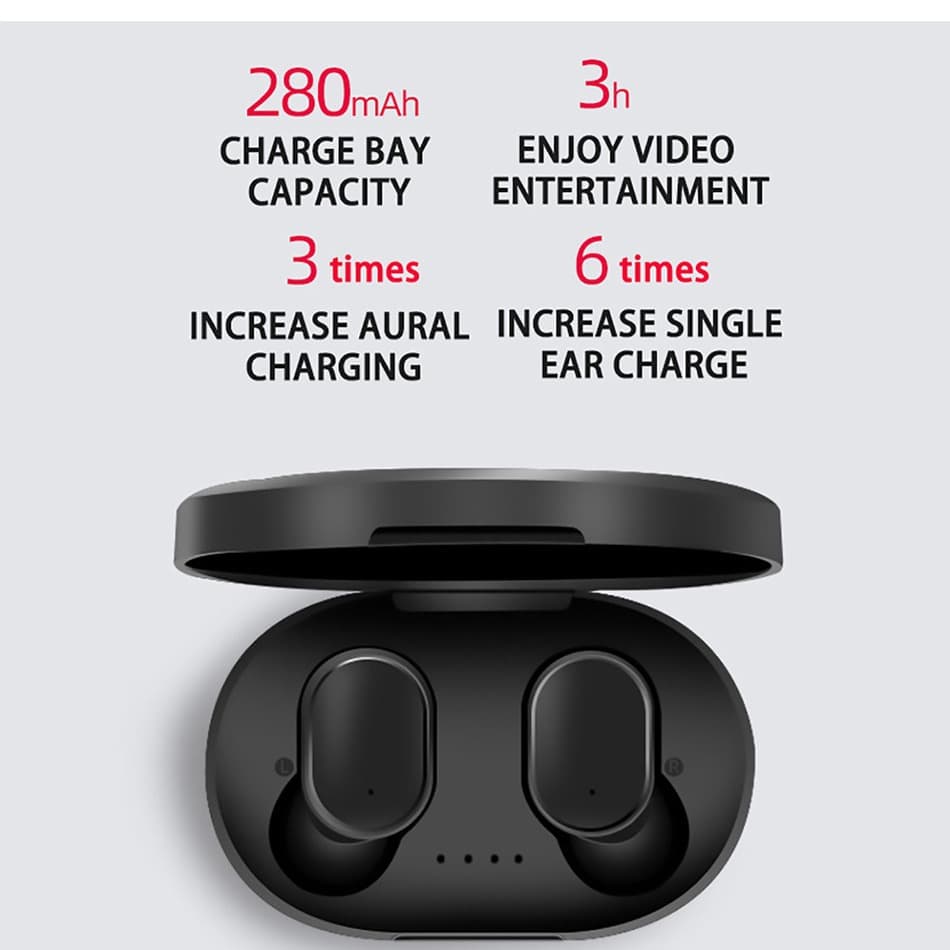 Unbeatable Quality Wireless In Ear A6S Bluetooth Noise Reduction Private Model Earphone Wireless Sports Earphones
