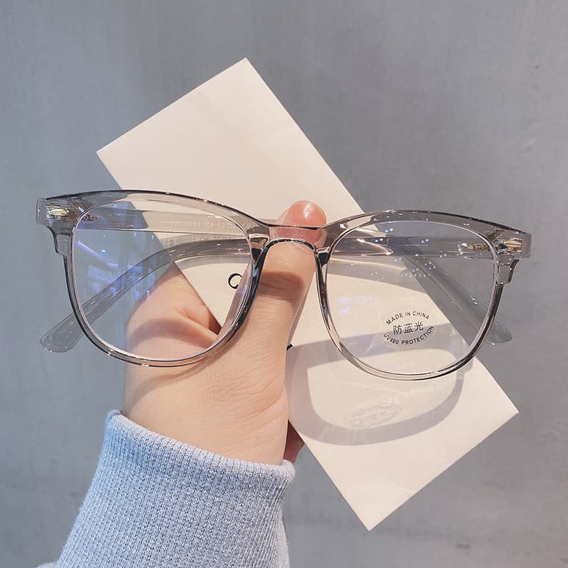Lunettes optiques classiques transparentes pour ordinateur, verres anti-lumière bleue, pour femmes et hommes