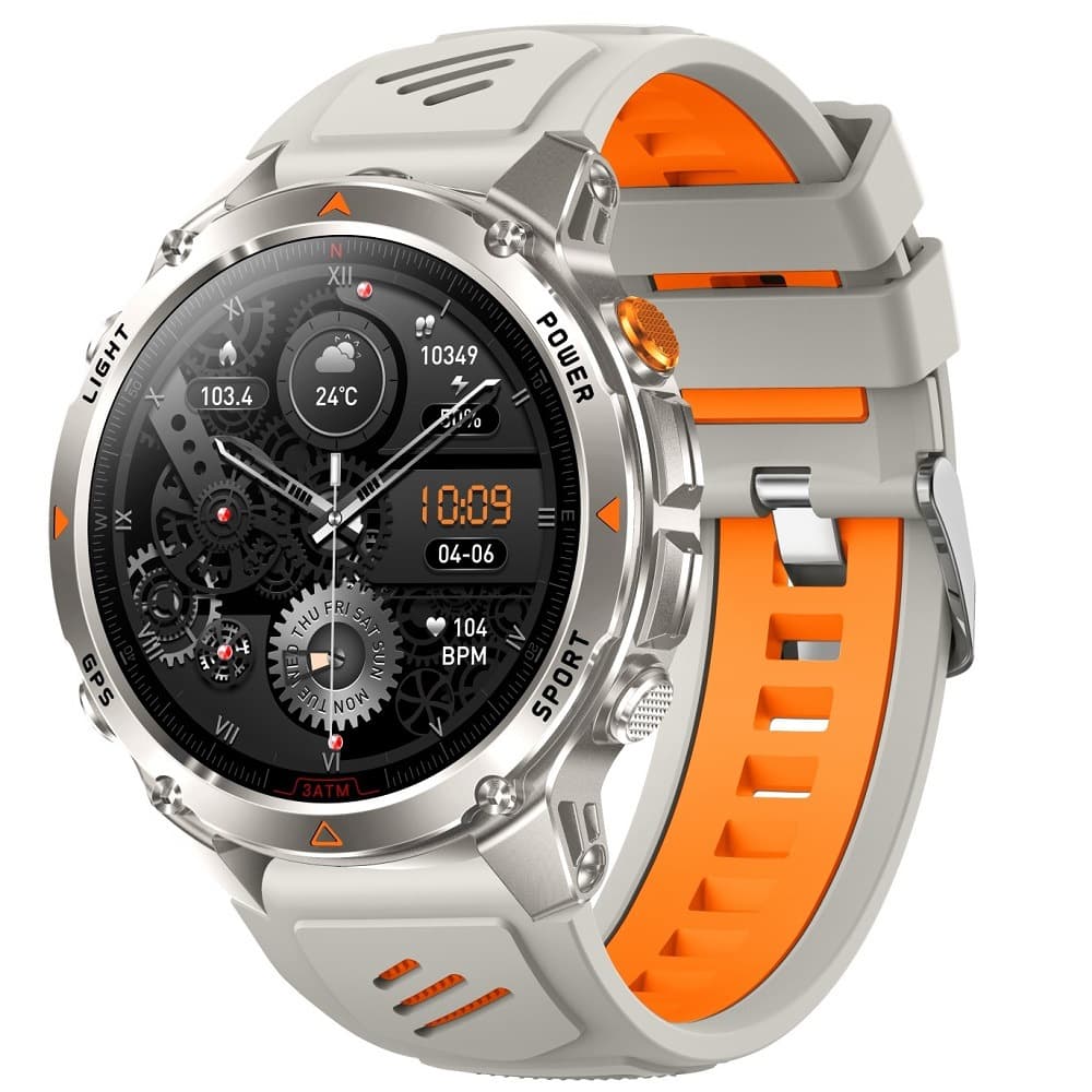 ng2510227 Cross-border HT37 Smart GPS Track Bluetooth Call LED Flashlight Step Counter Outdoor Sports Watch