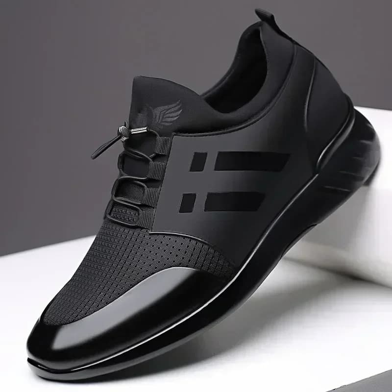 2024 Men's Quality 6CM Increasing British New Breathable Casual Sneakers Big Size Office Shoes Men In All Seasons