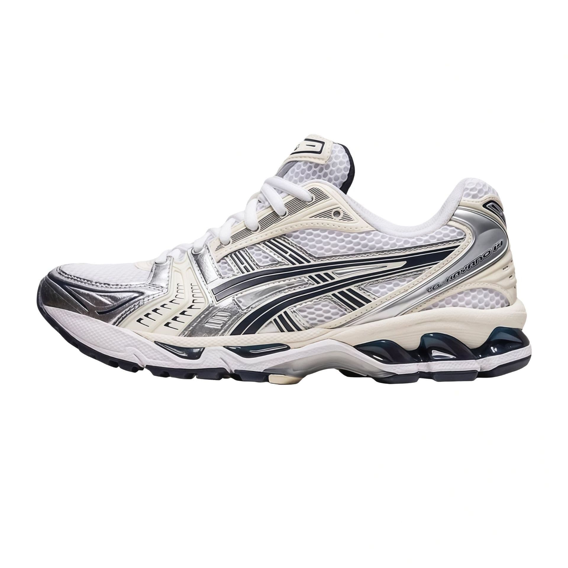 Chaussures Asics Gel-Kayano14 Cross-frontalières en tissu mesh, confortables et respirantes, pour hommes et femmes.