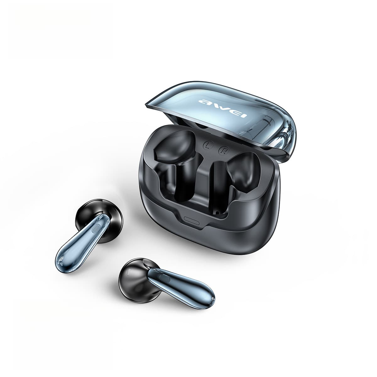 Vita11 Noise-reduction Semi-in-ear With ANC Noise Cancellation, Six-mic Mixed Feedback, Heavy Bass, Wireless Bluetooth