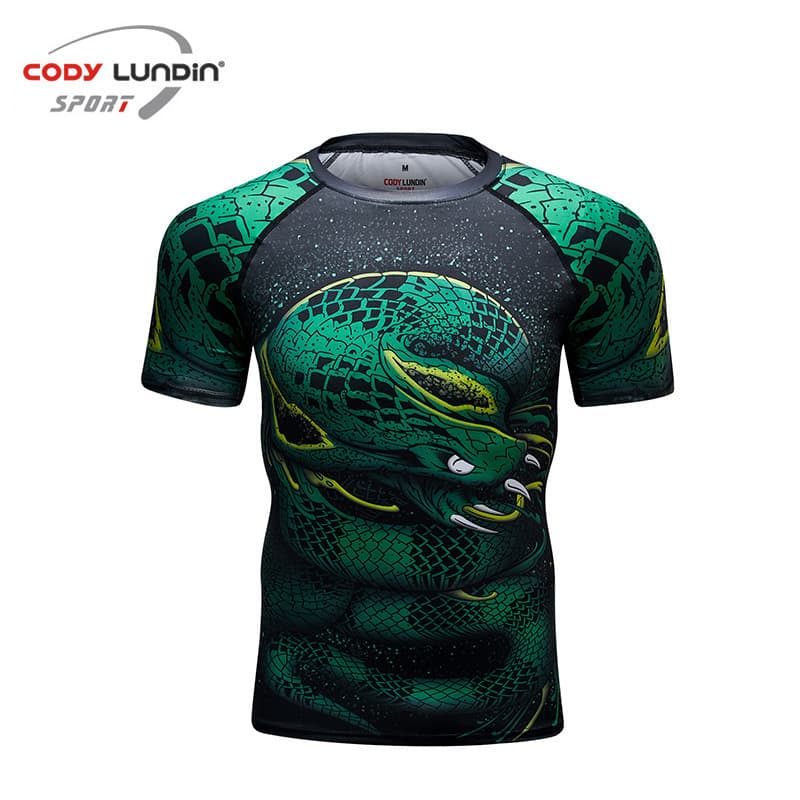 Men's Clothing Summer Running Sports T Shirt Light Breathable Stretch Tights Fitness Sports Short Sleeved Training Tops