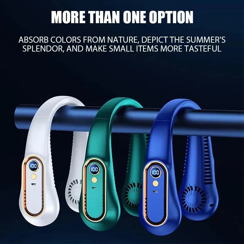Neck Fan - USB Rechargeable Bladeless Design