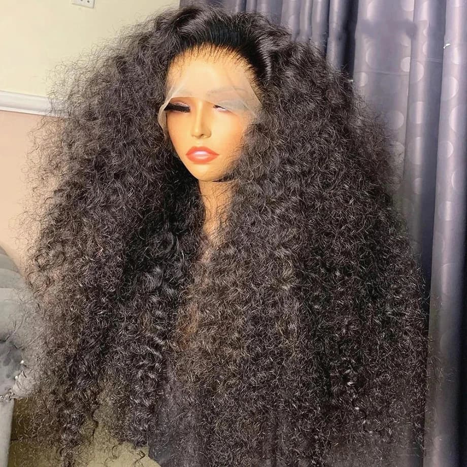 250 Density Water Wave Human Hair Bob Front Curly Wigs For Women Brazilian Glueless Wig Deep Wave 13x4 Hd Lace Frontal Wig