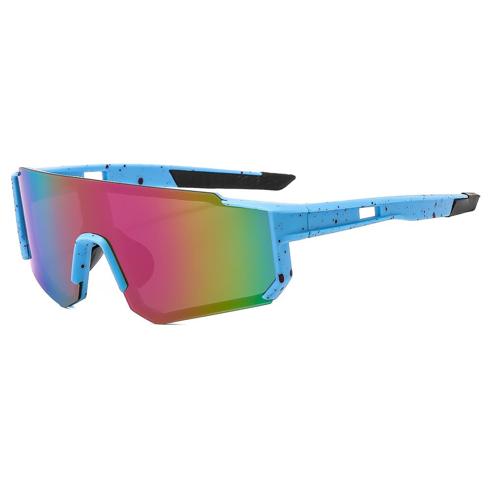 Lunettes de soleil colorées tendance pour l'alpinisme, le cyclisme, le ski et la conduite, anti-ultraviolets