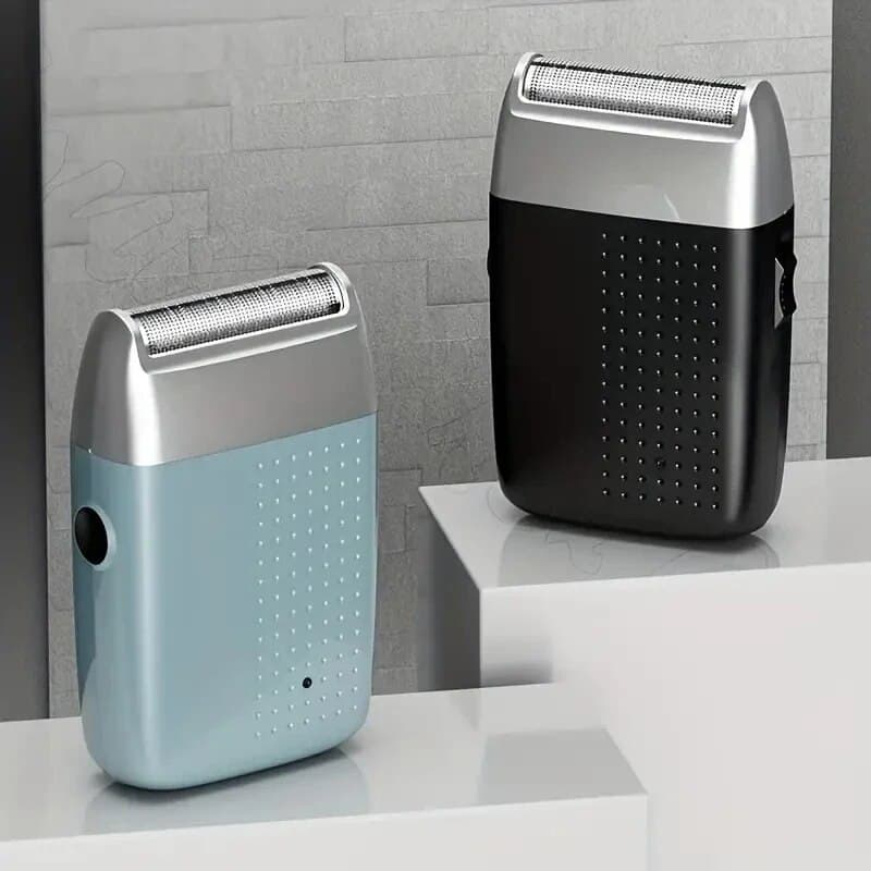 Electric Reciprocating Shaver - Rechargeable Waterproof Men's Razor Professional Barber Grade T9 System