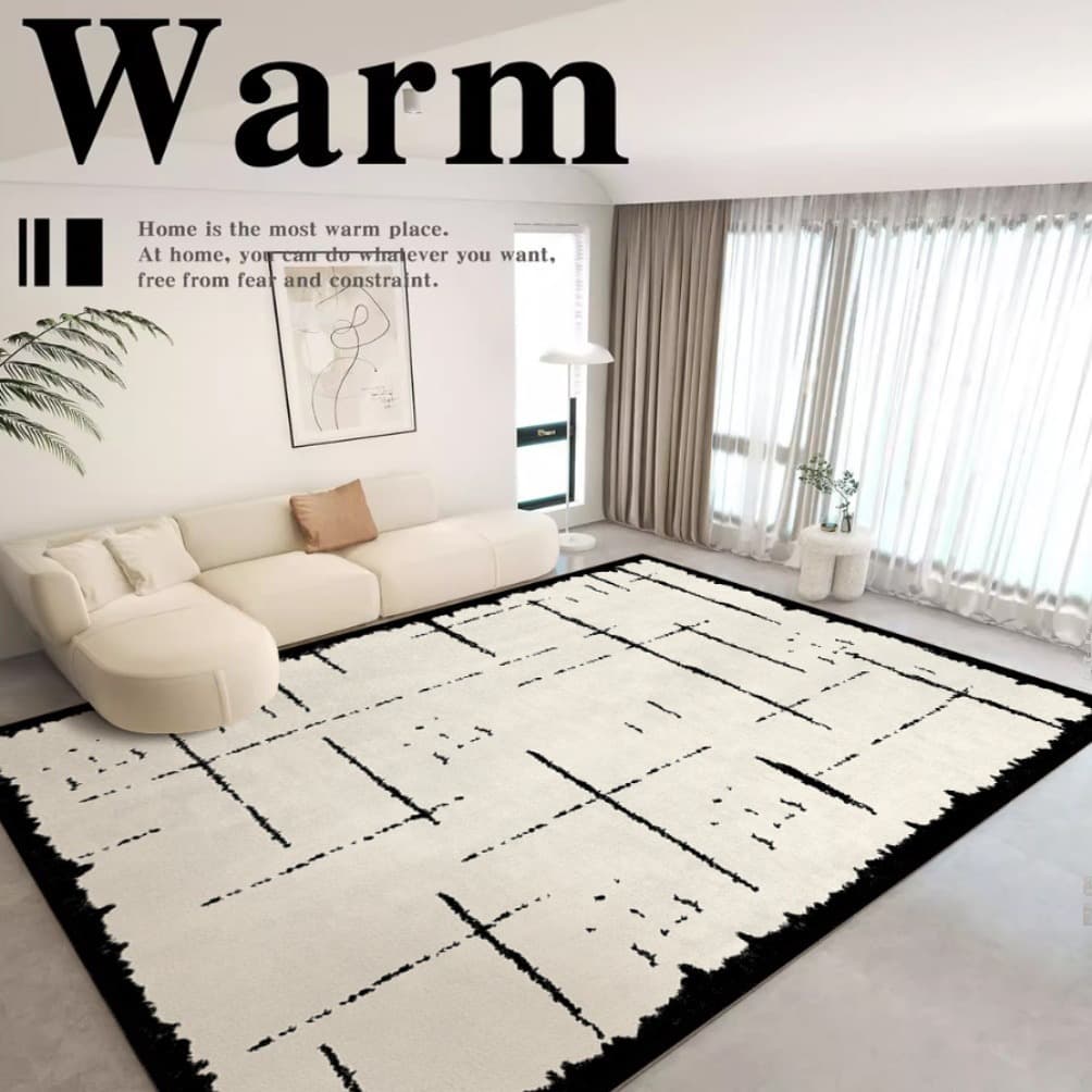 French-Inspired Boucle Rug – Waterproof & Non-Slip Luxury Mat For Living Room, Bedroom & Tea Nook (80x120cm To 200x300cm)​