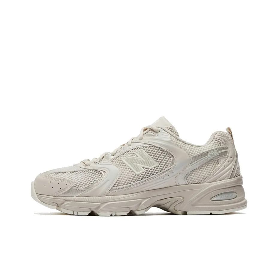 Nouvelles baskets basses Pure Original Nb530 Retro SiL Ver blanches en maille, style « dad shoes », pour la course à pied.