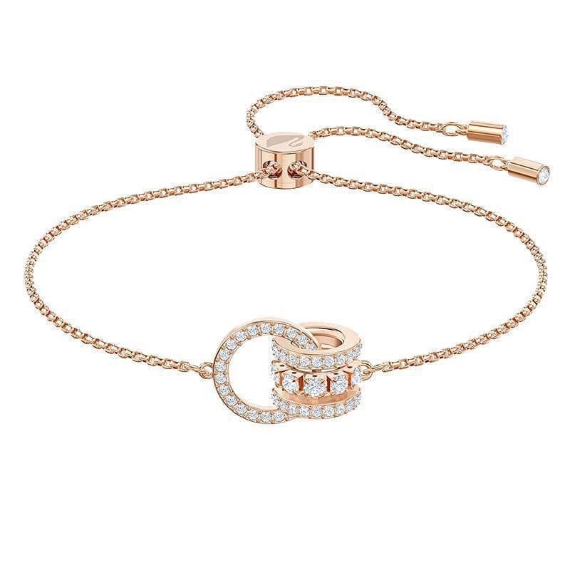 Crystal Bracelet For Women Interlocking Beads Pull Out Bracelet Crystal Bracelet