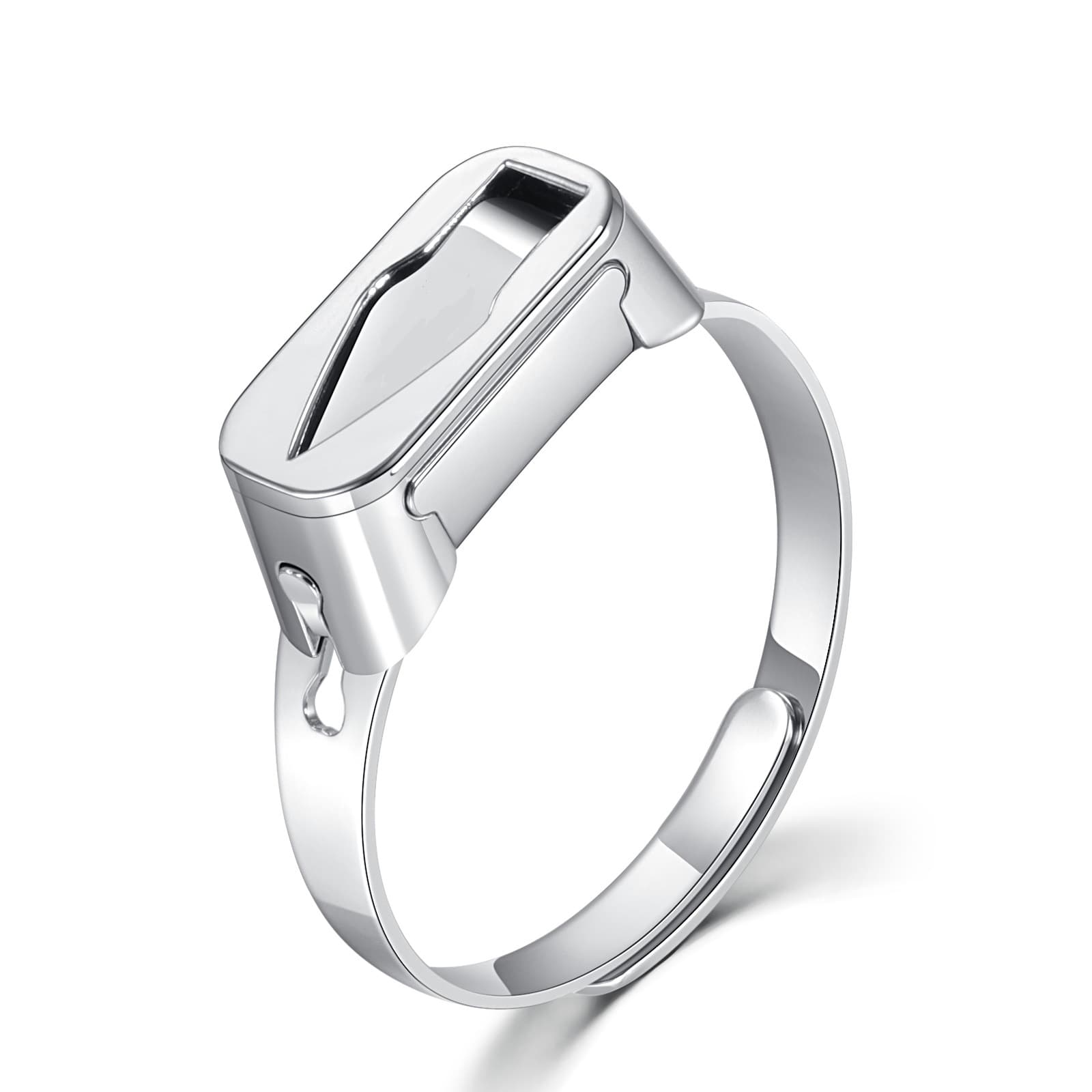 Adjustable Titanium Steel Ring - Minimalist Unisex Jewelry In Gold/Rose Gold/Black (Open-End Design, Original Handcrafted)