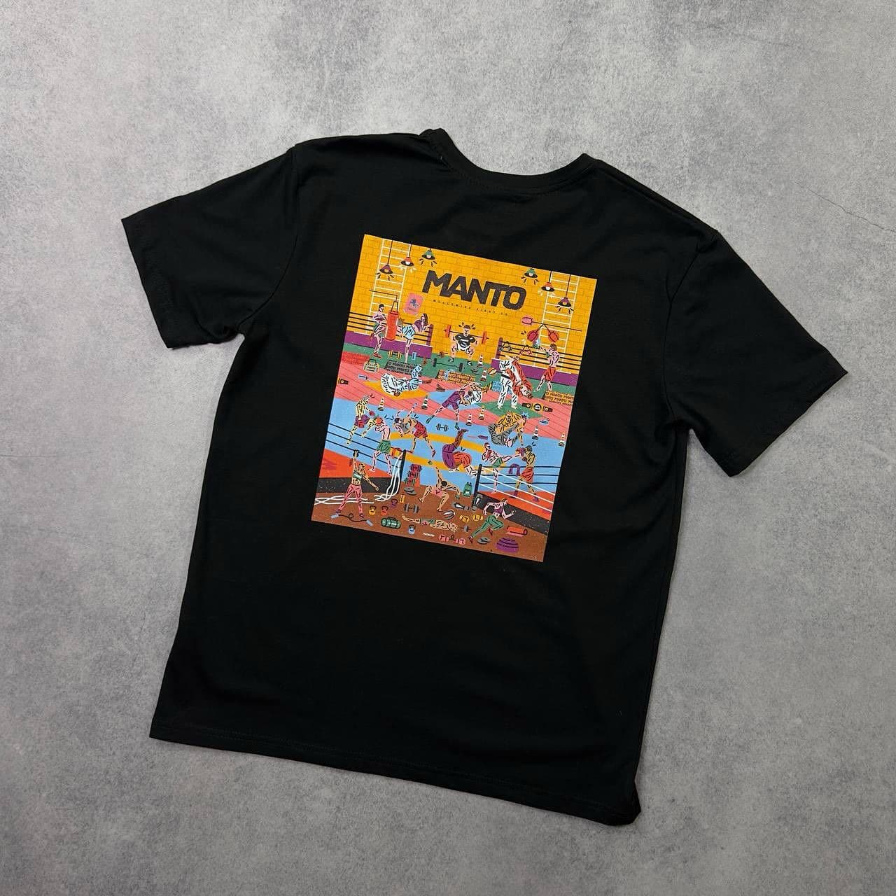 European And American Cross-Border Multi-Element Summer Unisex Cotton Loose Cartoon T-Shirt