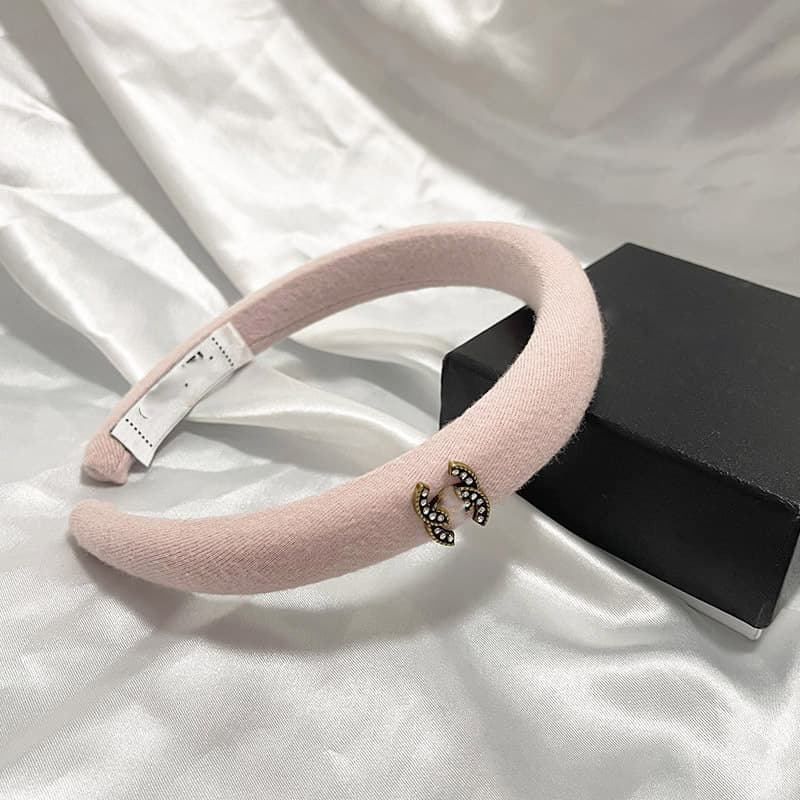 Bandeau en éponge rose à nœud haut, accessoire de cheveux simple et mignon, collection printemps/été 2026.