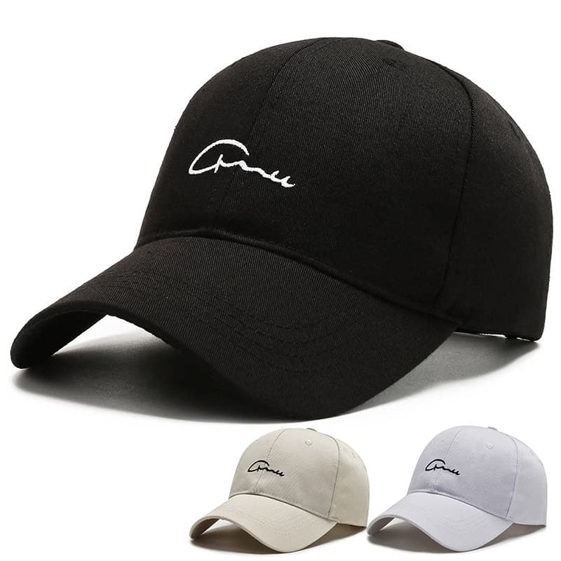 for Men Women Spring And Autumn Baseball Embroidery C Fashion Versatile Korean Version Golf Hat Sunshade Sun Protection