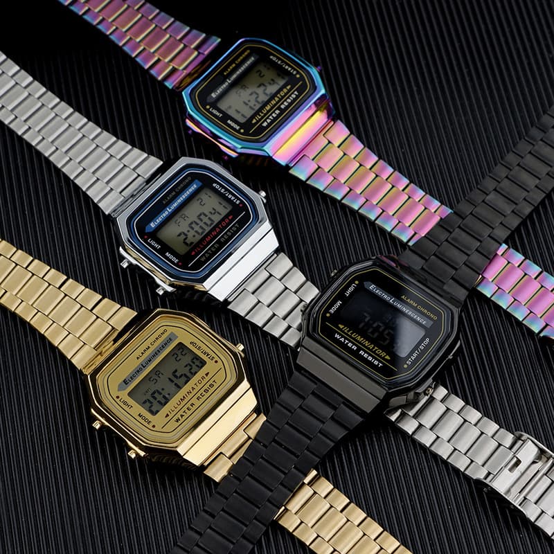 Men's Watches Electronic Watches Men's Business Touch-screen Electronic Watches Students Fashion Multifunctional Waterproof Watches.