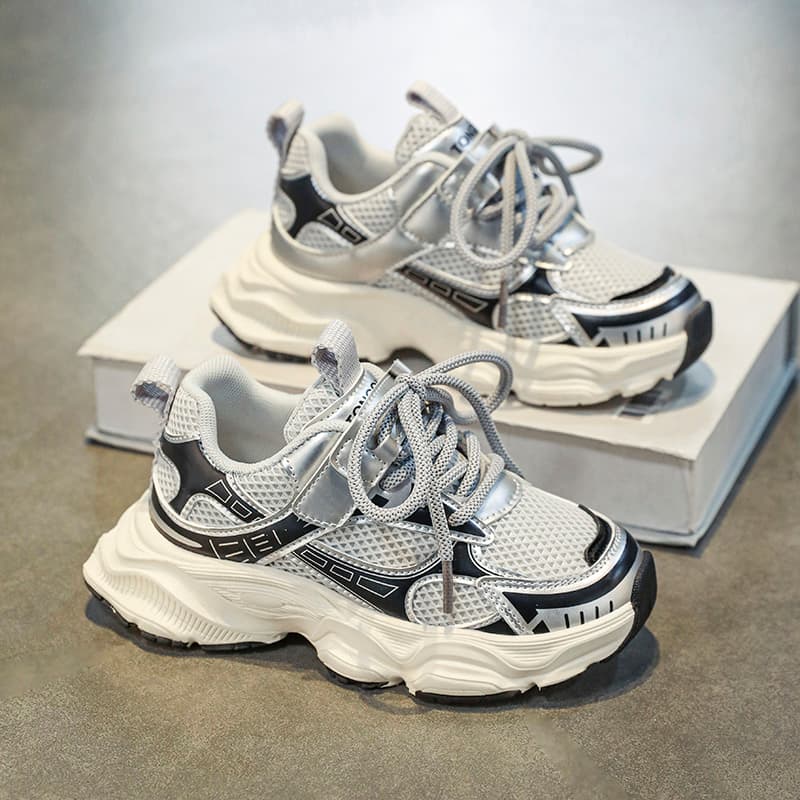 Spring 2024 New Children's Sports Shoes Boys' Casual Dad