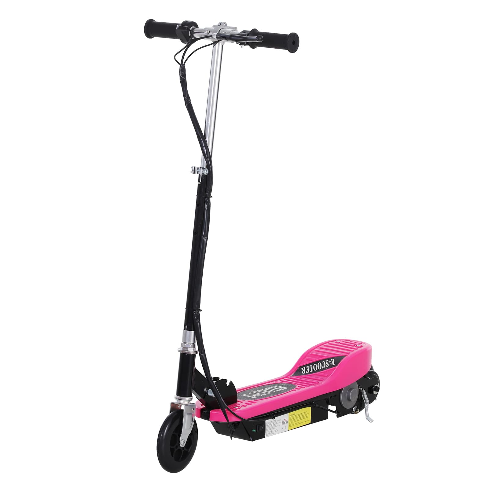 Homcom Trottinette électrique pliante pour enfants et adolescents +8 ans Rose
