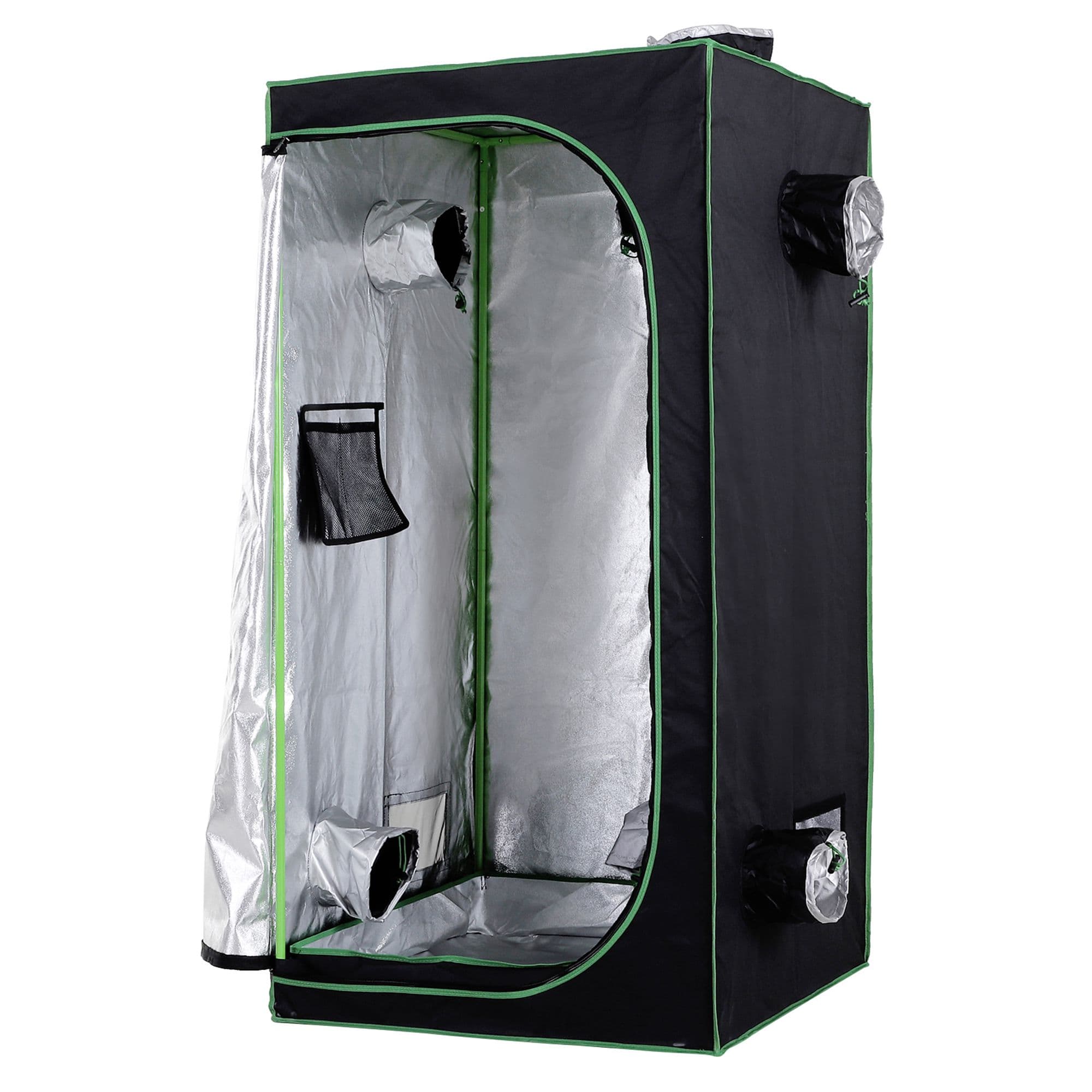 Outsunny Chambre de culture tente de culture armoire de culture imperméable hydroponique de culture intérieur pour plantes fruits fleurs légumes