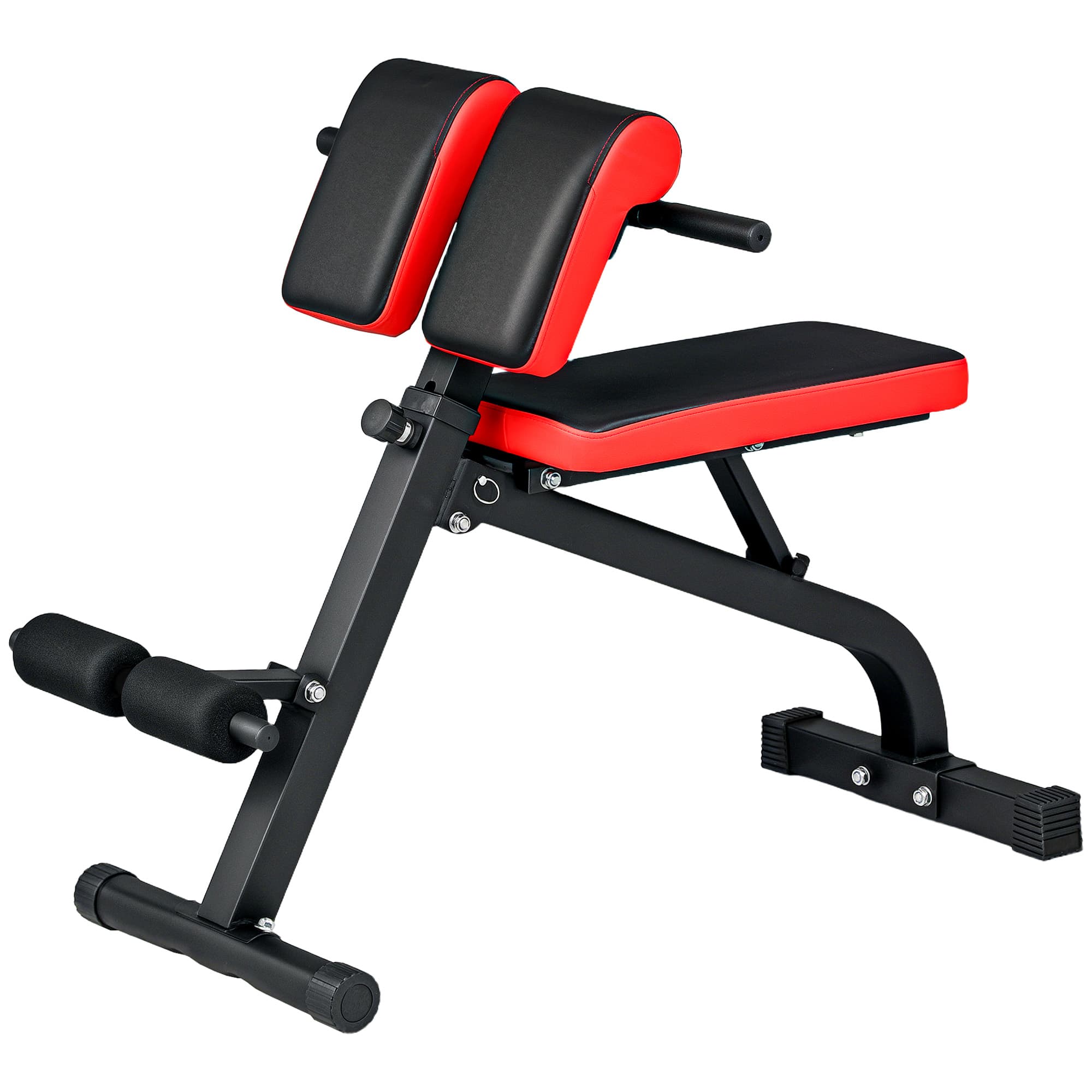 SPORTNOW Banc de musculation pliable banc multifonction pour entraînement coussin réglable 8 positions 103 x 65 x 67-98 cm noir