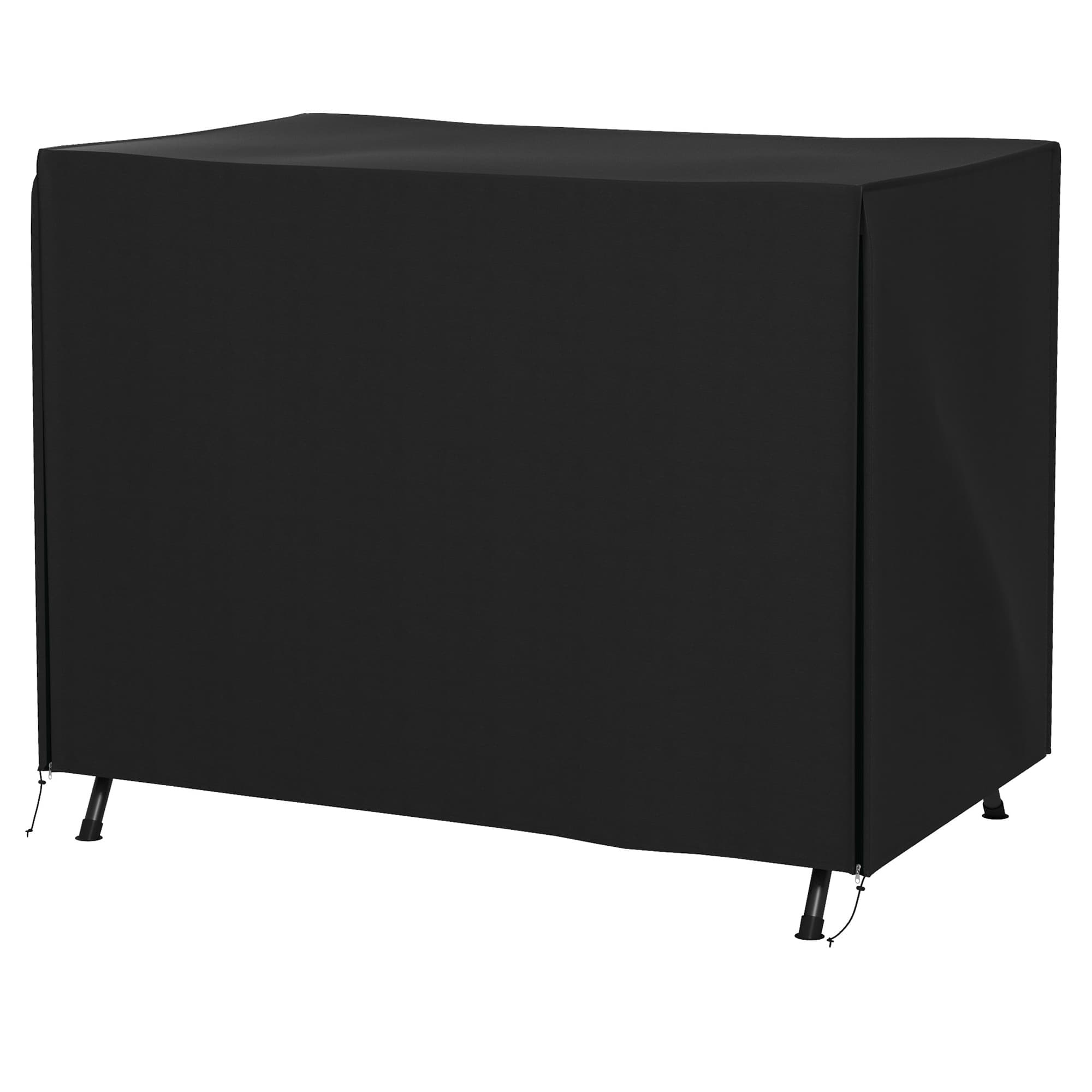 Outsunny Housse de Protection balancelle de Jardin 3 Places bâche étanche dim. 2,05L x 1,24l x 1,64H m Oxford Haute densité 600D