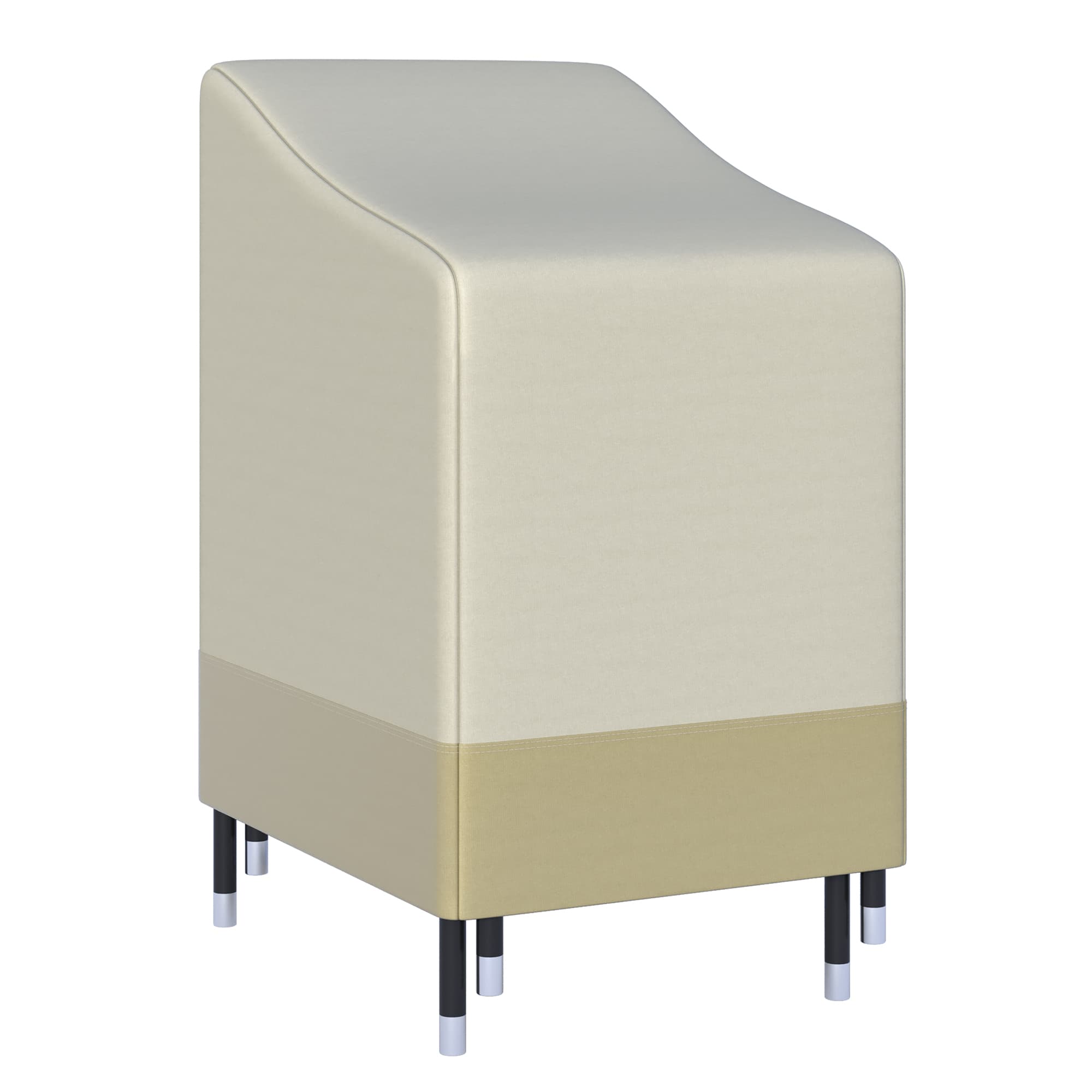 Outsunny Housse de Protection pour Chaise de Jardin Empilables Imperméable Tissu Oxford 600D 70 x 90 x 115 cm Beige Café