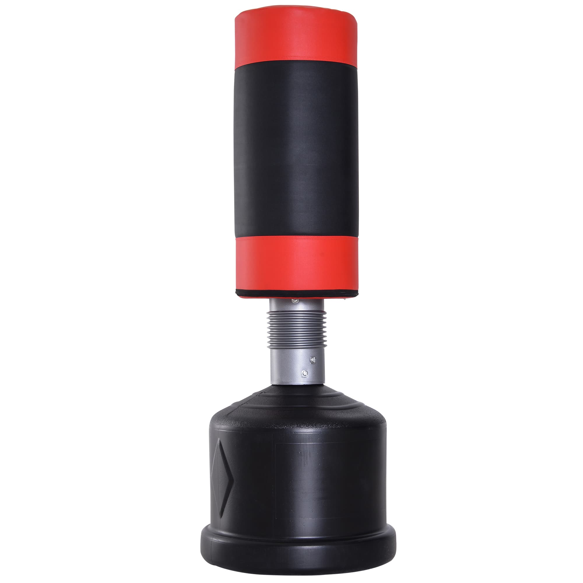 HOMCOM Sac de Frappe Boxe Autoportant Punching Ball Hauteur Réglable 160-185cm